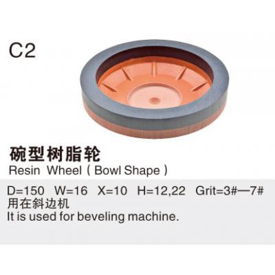 Bowl type resin wheel