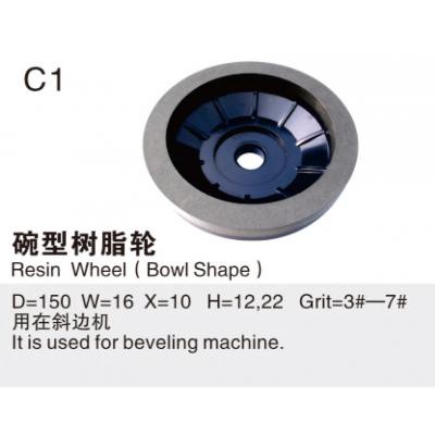 Bowl type resin wheel