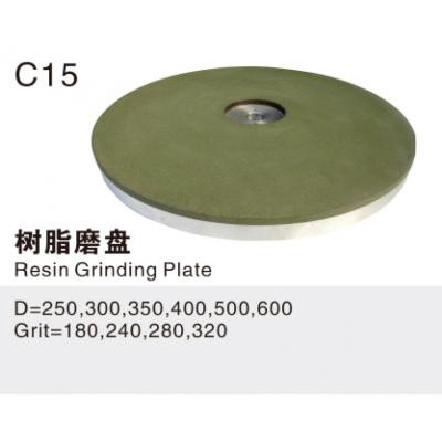 Resin grinding disc
